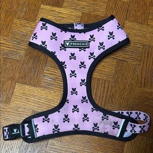 Frenchi Lavender Skull Dog Harness